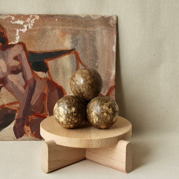 Stacked Stone Spheres