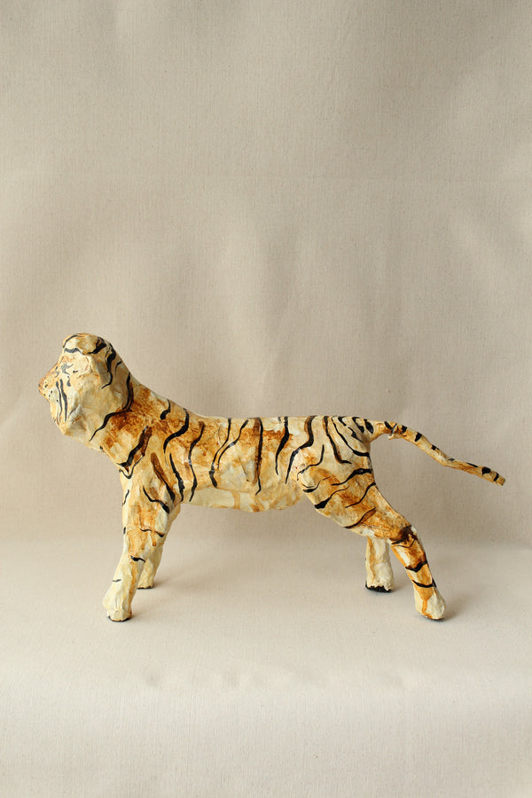 Papier-Mâché Tiger
