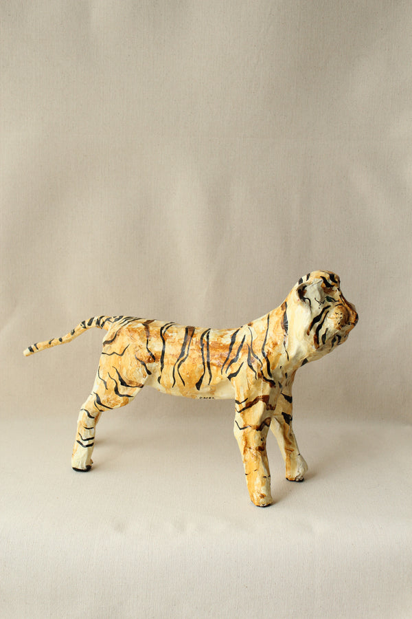 Papier-Mâché Tiger
