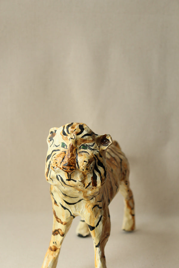 Papier-Mâché Tiger