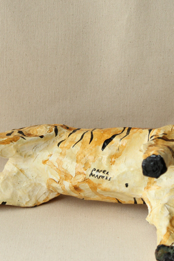 Papier-Mâché Tiger