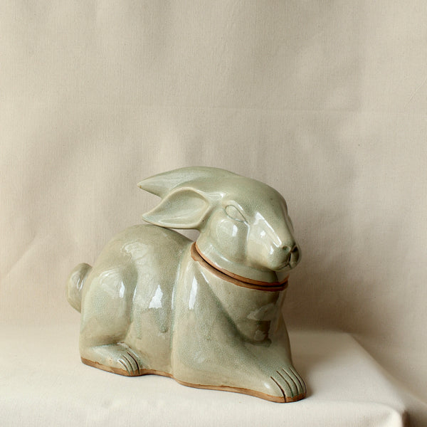 Ceramic Rabbit Cookie Jar
