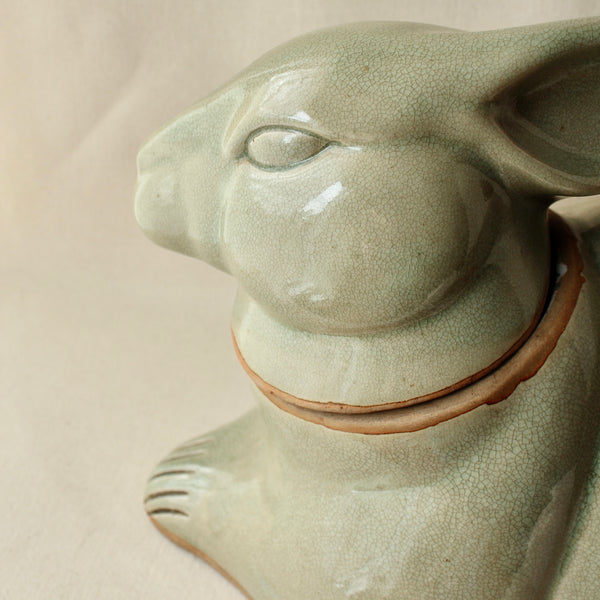 Ceramic Rabbit Cookie Jar