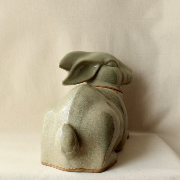 Ceramic Rabbit Cookie Jar
