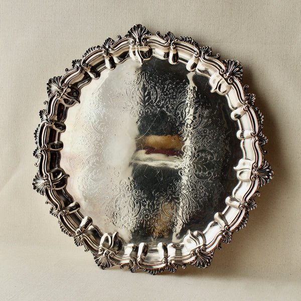 Silver Plated Serving Platter