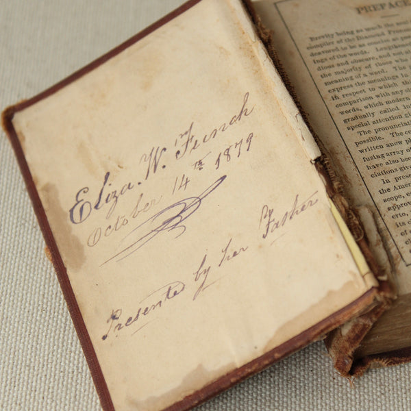 Antique Pocket Dictionary