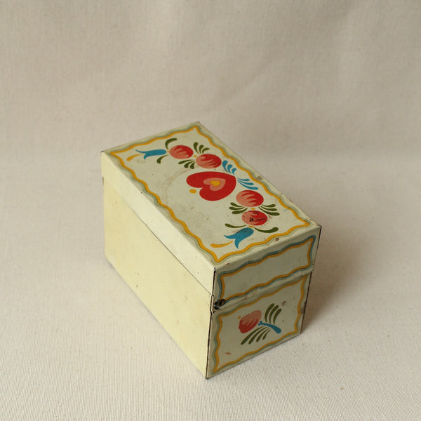 Vintage Recipe Tin