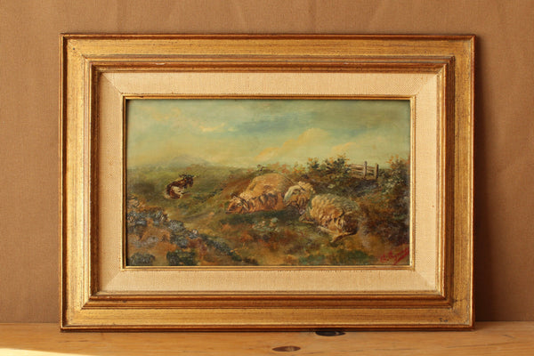 Pastoral Sheep - Original Oil Painting